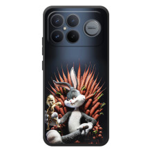 Популярные Чехлы с картинками для :Xiaomi Поко F8 Ультра – Король Кролик