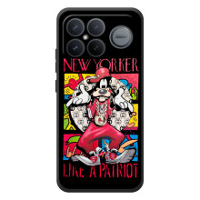 Популярные Чехлы с картинками для :Xiaomi Поко F8 Ультра – Мультяшный Волк