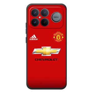 Силіконові Чохли з принтом Футбол на Xiaomi Poco F8 Ultra – Man United