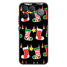 Силіконовий бампер на різдво для Xiaomi Poco F8 Ultra – Різдвяні подарунки