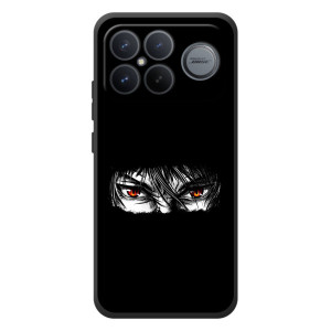 Силиконовые чехлы с глазами Anime для Xiaomi Poco F8 Альфа – Аниме глаза