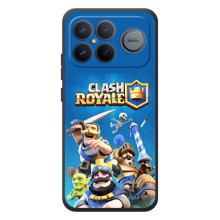 Силіконовий Чохол (атрибутика Клеш Роял) для Xiaomi Poco F8 Ultra (Клеш Король)