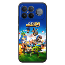 Силіконовий Чохол (атрибутика Клеш Роял) для Xiaomi Poco F8 Ultra (Клеш рояль)