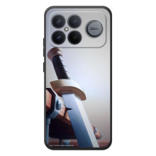 Силіконовий Чохол (атрибутика Клеш Роял) для Xiaomi Poco F8 Ultra (Меч варвара)