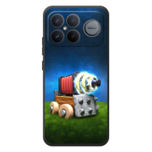 Силіконовий Чохол (атрибутика Клеш Роял) для Xiaomi Poco F8 Ultra (Гармата)