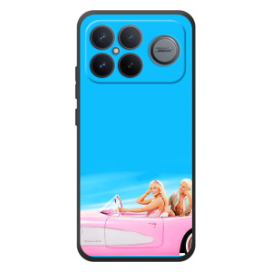 Силиконовый Чехол Барби Фильм на Xiaomi Poco F8 Ultra (Барби и Кен)