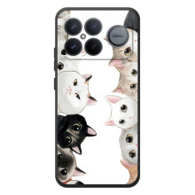 Силіконовий чохол з котиком для Xiaomi Poco F8 Ultra (Коти)