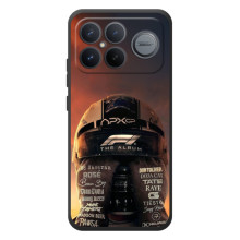 Чехол с прнтом Формула 1 на Xiaomi Poco F8 Ultra – Шолом Ф1