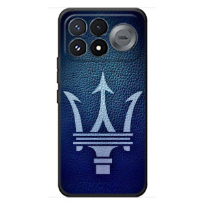 Чехлы с тематикой "Крутые машины" на Xiaomi Poco F9 Pro (Лого Maserati)