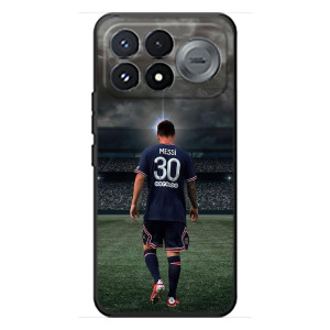 Чехол Месси футболист для Xiaomi Poco F9 Pro – Месси в ПСЖ