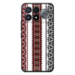 Силиконовый Чехол на Xiaomi Poco F9 Pro с картинкой Вышиванки (Вышиваночки)