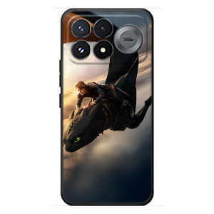 Чехол дракон Беззубик для Xiaomi Poco F9 Pro – Полет Беззубика