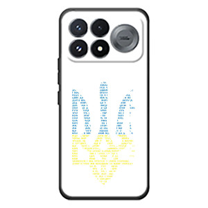 Чехол с украинским гербом на Xiaomi Poco F9 Pro – Герб с гимном Украины
