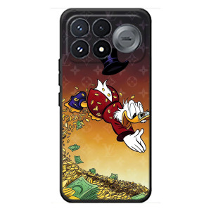 Силиконовый чехол для Xiaomi Poco F9 Pro (Скрудж Луи Виттон)