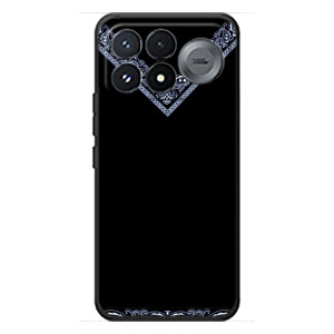 Силиконовый Чехол на Xiaomi Poco F9 Pro – Воротник вышиванки