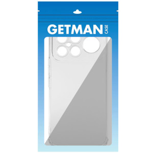 TPU чехол GETMAN Ease logo усиленные углы Full Camera для Xiaomi Poco F9 Ultra – Прозрачный