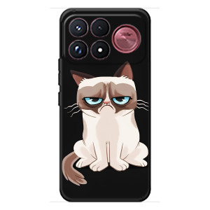 Чехол на тематику: Коты для Xiaomi Poco F9 Ultra (Взгляд кота)