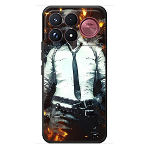 Чохол з картинкою "Герой Pubg" на Xiaomi Poco F9 Ultra – Man Пубг