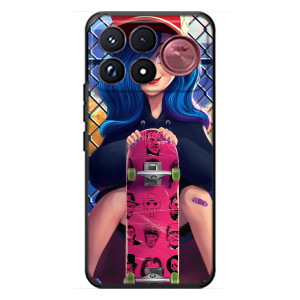 Чехол с картинкой Модные Девчонки Xiaomi Poco F9 Ultra (Модная девушка)
