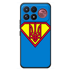 Чехол с картинкой (Патриотический ГЕРБ) на Xiaomi Poco F9 Ultra (Super - Герб)