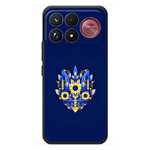 Чехол Укр Символика для Xiaomi Poco F9 Ultra – Цветущий Герб
