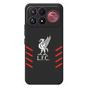 Силіконові Чохли з принтом Футбол на Xiaomi Poco F9 Ultra – Емблема Liverpool