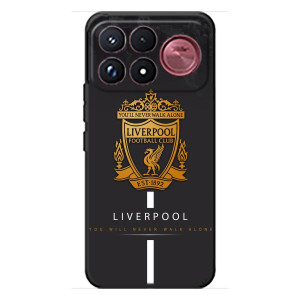 Силіконові Чохли з принтом Футбол на Xiaomi Poco F9 Ultra – Liverpool