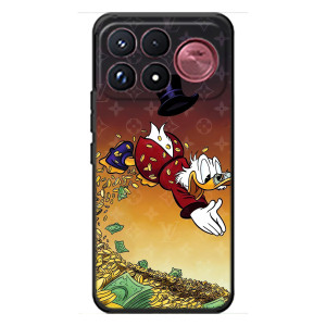 Силиконовый чехол для Xiaomi Poco F9 Ultra (Скрудж Луи Виттон)