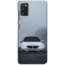 Чехол BMW для Поко М3 Про (4G/5G) – БМВ в тумане