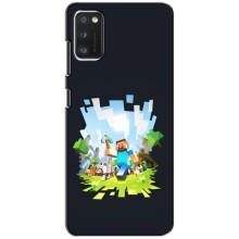 Чехол Майнкрафт на Xiaomi POCO M3 Pro (4G/5G) (AlphaPrint) Minecraft (персонажи Minecraft)