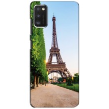 Чехол Эйфелева Башня для Xiaomi POCO M3 Pro (4G/5G) - (AlphaPrint) (Дорога в Париж)