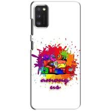 Чехол Амонг Ас для Xiaomi POCO M3 Pro (4G/5G) (AlphaPrint) (Яркий АмонгАс)