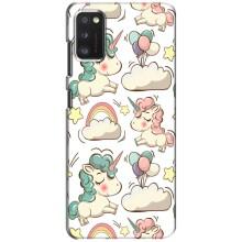 Чехол для Поко М3 Про (4G/5G) - (Единорожки - Новинки) (AlphaPrint) (Единорожки)