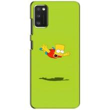 Чехол с Симпсонами для Xiaomi POCO M3 Pro (4G/5G) (VPrint) (Барт Симпсон)