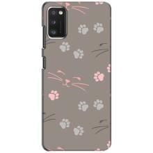 Чехол с рисунком кот на Xiaomi POCO M3 Pro (4G/5G) (Лапы и усы)