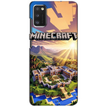 Чехол с картинками Майнкрафт для Поко М3 Про (4G/5G) – Minecraft