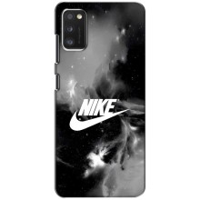 Чохол з логтипом Найк на Xiaomi POCO M3 Pro (4G/5G) (Найк димчастий)