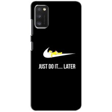 Чохол з логтипом Найк на Xiaomi POCO M3 Pro (4G/5G) (Nike just do it)