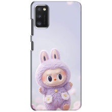 Чехол с принтом Лабубу для Xiaomi POCO M3 Pro (4G/5G) – Фиолетовый Лабубу