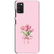 Чехол с розовым рисунком для Xiaomi POCO M3 Pro (4G/5G) (Букет цветов)