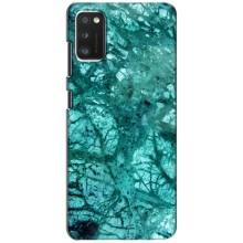 Мраморный чехол на Xiaomi POCO M3 Pro (4G/5G) (VPrint) (Зеленый мрамор)