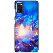 Рождественские Чехлы для Xiaomi POCO M3 Pro (4G/5G) (VPrint) (Рождественский город)