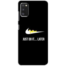 Силиконовый Чехол на Xiaomi POCO M3 Pro (4G/5G) с картинкой Nike (Later)