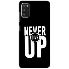 Силиконовый Чехол на Xiaomi POCO M3 Pro (4G/5G) с картинкой Nike (Never Give UP)