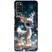 Яркий чехол для Xiaomi POCO M3 Pro (4G/5G) с Зимними Оленятами – Блистающий оленёнок