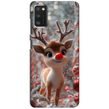 Яркий чехол для Xiaomi POCO M3 Pro (4G/5G) с Зимними Оленятами