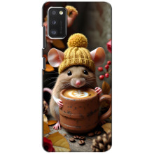 Печатный чехол «Зверята с кофе» для Xiaomi POCO M3 Pro (4G/5G) – Медведь с кофе