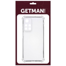 TPU чехол GETMAN Ease logo усиленные углы Full Camera для Xiaomi Poco M4 Pro 5G / Note 11 5G – Бесцветный (прозрачный)