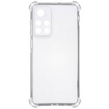 TPU чехол GETMAN Ease logo усиленные углы Full Camera для Xiaomi Poco M4 Pro 5G / Note 11 5G – Прозрачный