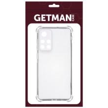 TPU чехол GETMAN Ease logo усиленные углы Full Camera для Xiaomi Poco M4 Pro 5G / Note 11 5G – Прозрачный